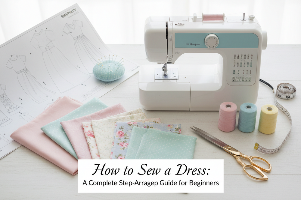 How to Sew a Dress: A Complete Step-by-Step Guide for Beginners How to Sew a Dress: A Complete Step-by-Step Guide for Beginners