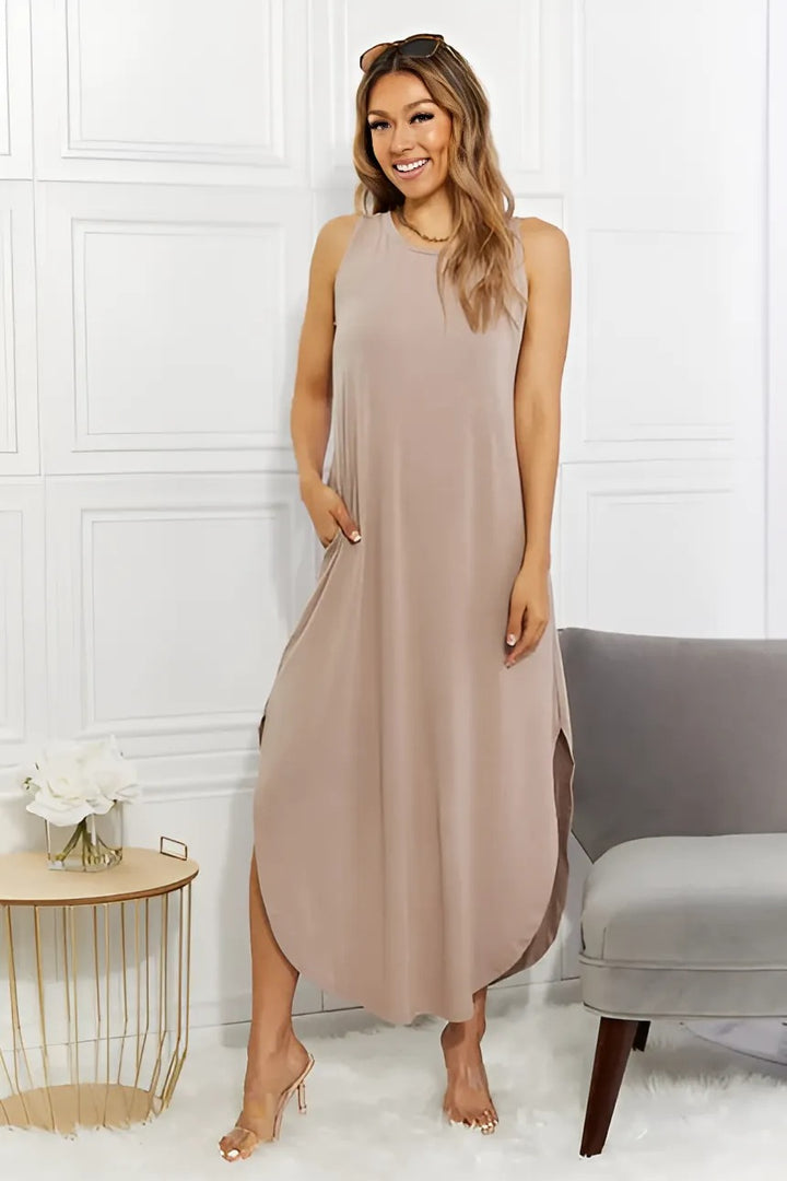 Zenana Maxi Dress - Full Size Dresses